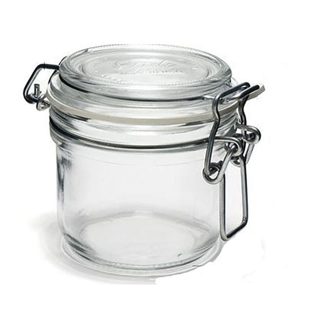 밀폐 유리용기 피도200ml 투명 공병
