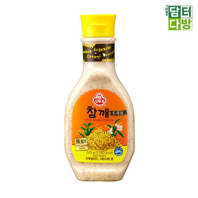 오뚜기 참깨드레싱 245g x 5개 - 고소한 참깨맛 샐러드 소스