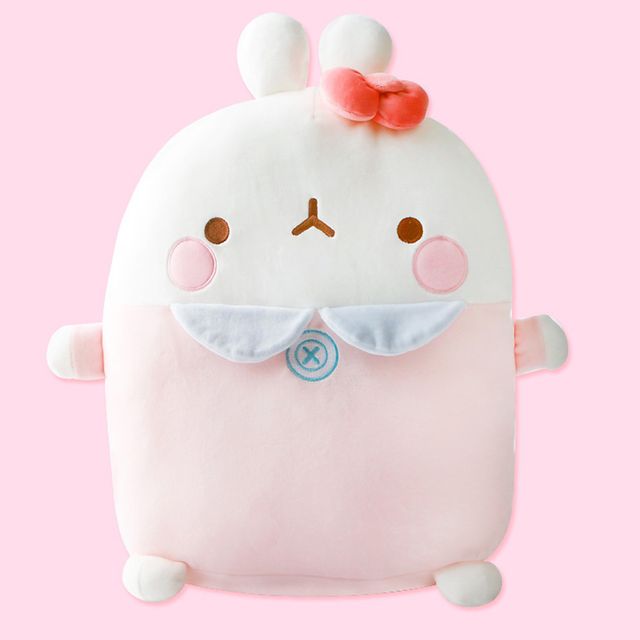 몰랑이 베이비 바디쿠션 인형 (핑크) 40cm