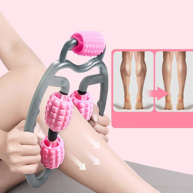 마사지 롤러링 종아리 스트레칭