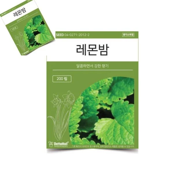 텃밭 채소 씨앗 레몬밤 레몬밤키우기 레몬밤씨앗 텃밭용품 씨앗종자