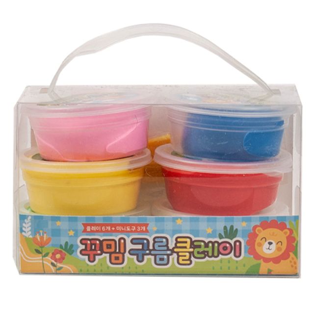 꾸밈구름클레이세트(6색)