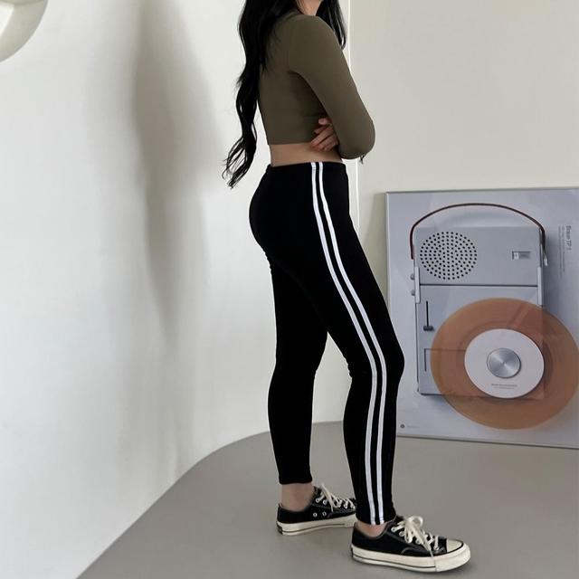 겨울레깅스 안감퍼레깅스 여자 렉샤 옆줄 기모레깅스