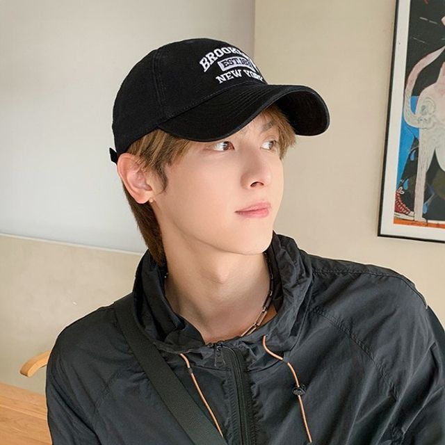 볼캡 모자 레터링