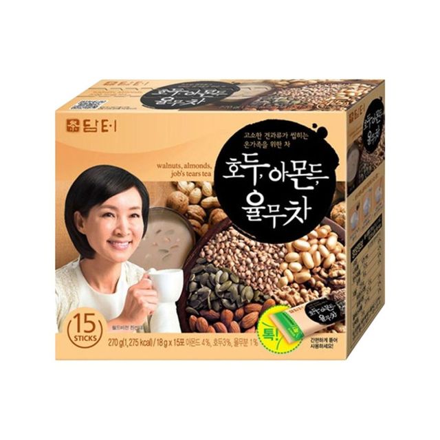담터 호두아몬드율무차 15스틱