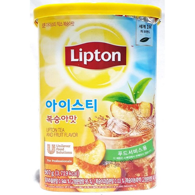 FK-SA 아이스티 믹스 복숭아맛 (립톤 907g)