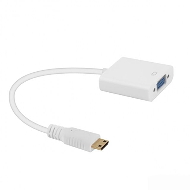 MINI HDMI to VGA 변환 컨버터 2416HVC-MN