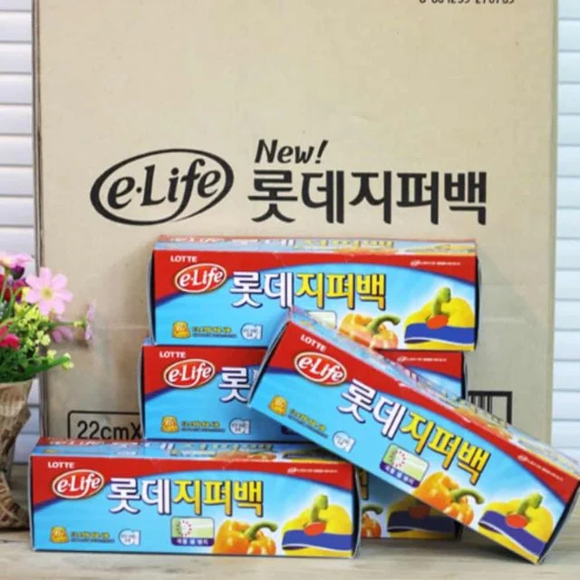 지퍼봉투 30x35cm 50개입, 투명 소분 보관 지퍼백