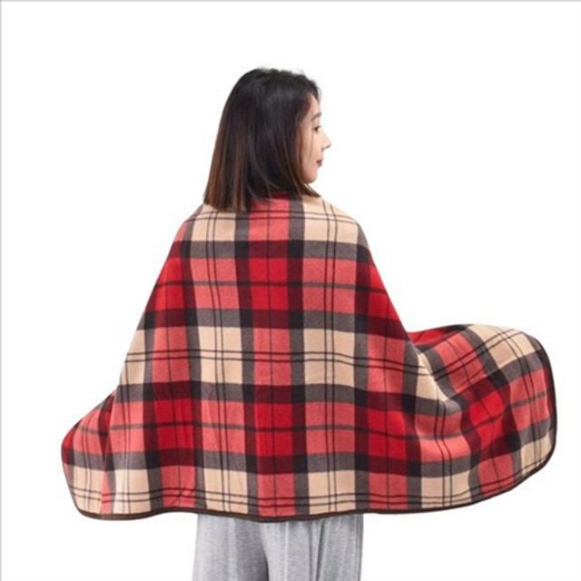 부드러운 입는 담요 밍크 극세사 담요 캠핑 겨울 다용도 홈캠핑