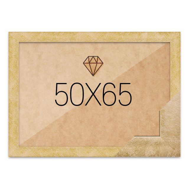 보석십자수액자 50x65 고급형 우드 골드