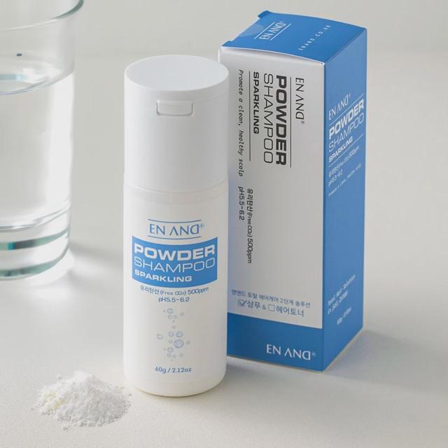 (enand/앤앤드) 탄산 스파클링 파우더 샴푸 60g