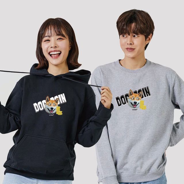 도지코인 시바견 진돗개 키밍 후드티 맨투맨 2탄