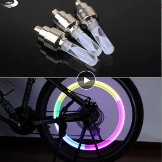 휠라이트 자전거 조명 산악 LED 램프 바퀴 스포크