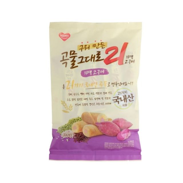 구워만든 곡물그대로21 자색고구마 150g 개미식품