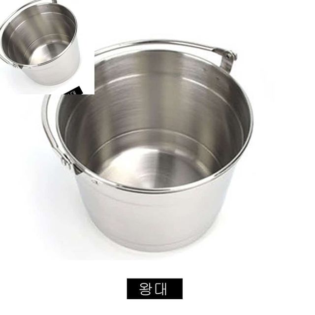 업소용 스텐 깍두기통 왕대 뚜껑 미포함 뼈통 스텐뼈통 업소용뼈통 스테인레스통
