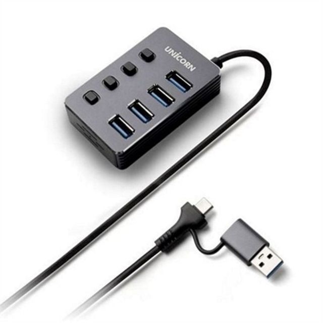 고속 c 타입 usb 허브 데이터 멀티 usb 허브 멀티포트