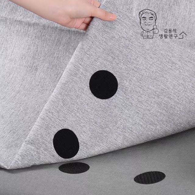 벨 크로 고정패드 5개입 밀림방지패드 논슬립 이불