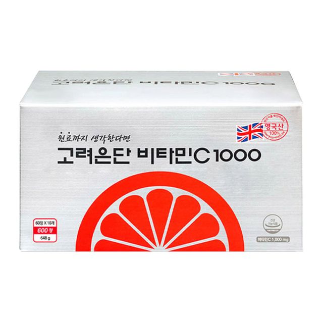 고려은단 비타민C 1000 600정 3박스