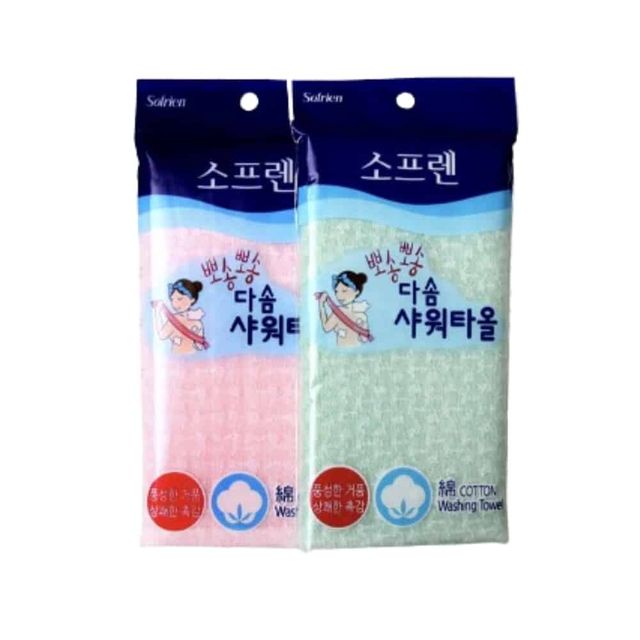 다솜 샤워타올 때밀기 등타올 바스타올