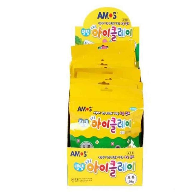 클레이 50g 10개 칼라점토 점토놀이 소프트점토 찰흙놀이