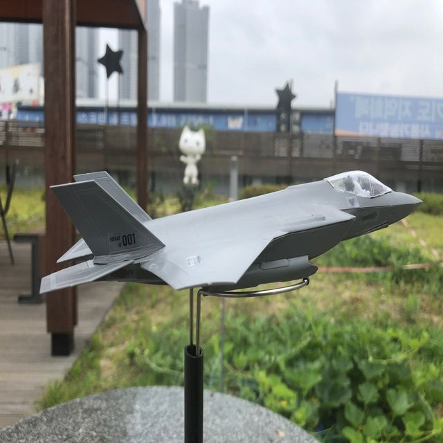 F-35A 라이트닝 스텔스기 공군 ROKAF 파일럿 프라모델