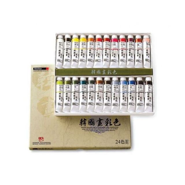 한국화물감 24색 20mL B GWM