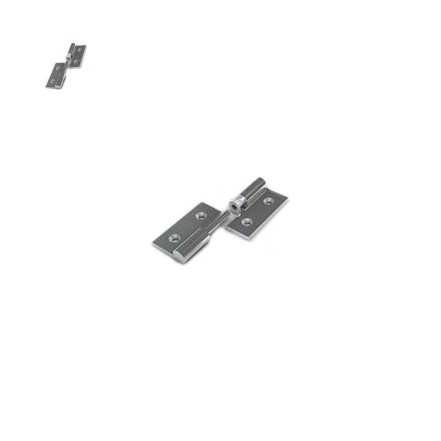 스테인레스 좌측용 분리형 경첩 75x75mm 스텐경첩 현관문경첩 가구부속품 욕실경첩