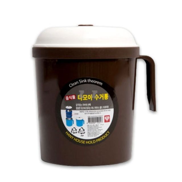 1.8L 음식물수거통 음식물 쓰레기통 뼈통 잔반통