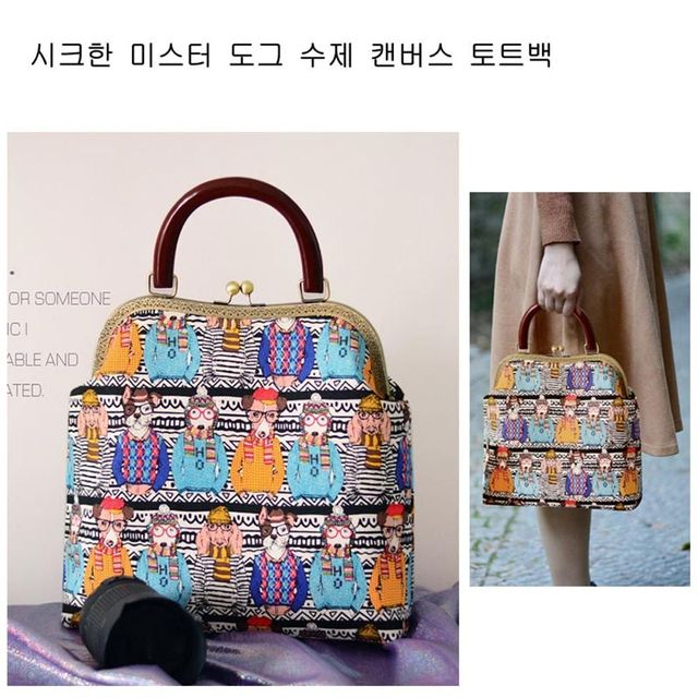 핸드백 핸드가방 빈티지 수제백 수제토트백 여성토트백 캔버스 캔버스숄더백 스백 여자
