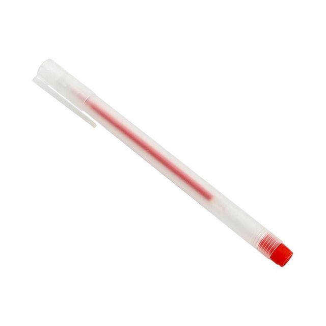 클리어 젤펜 (100p 0.5mm 레드)