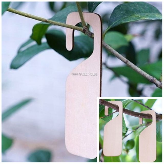 화분 데코레이션용 우드 이름표 10cm 대나무 새싹 화분이름표 식물이름표 식물표찰 수목이름표