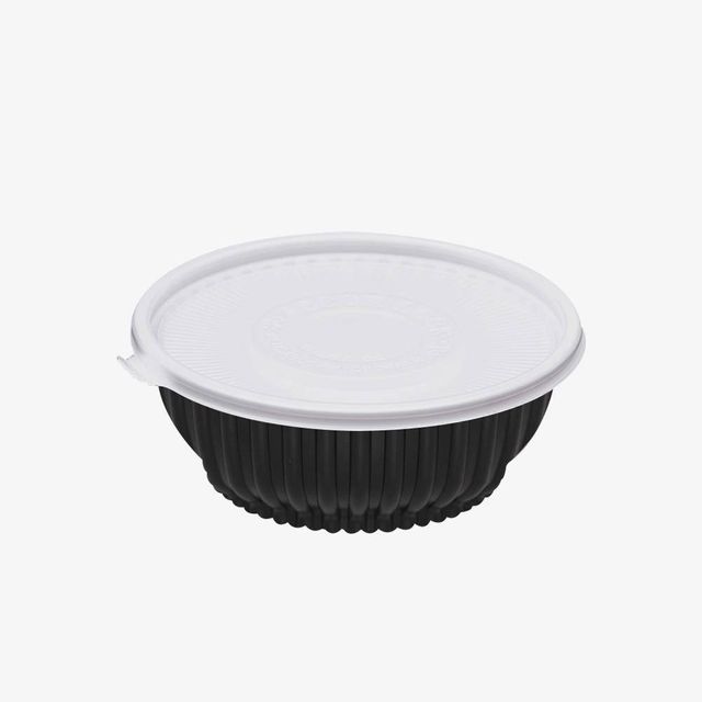 TBZ 칼국수 면 국물 포장용기(1.2L) 뚜껑포함 50개 세트