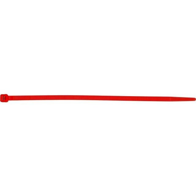 케이블타이 타이 칼라 적색 300mm 4.8mm 선정리 전선정리함