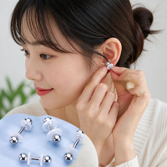 살튀 방지 실리콘 패드 귀막힘 도넛링 연골 귓볼 구멍 관리 보조용품