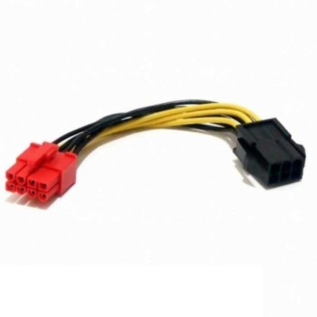 PC부품 PCI6P - PCIe8P 변환 케이블 10cm
