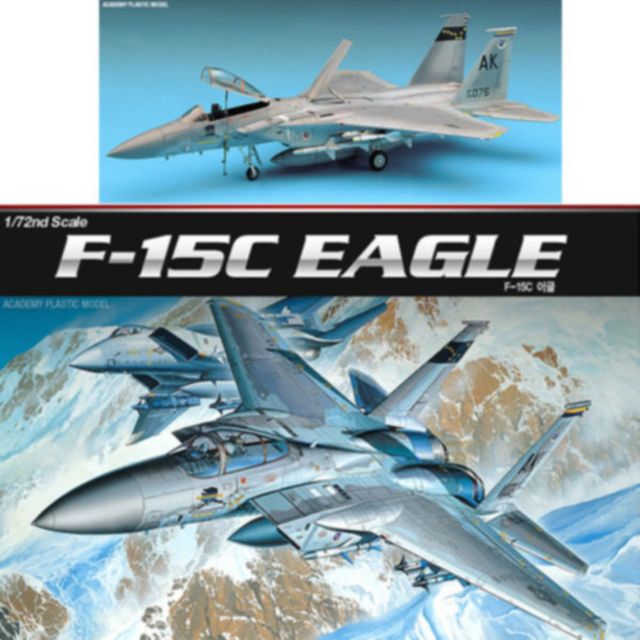 아카데미 프라모델 1대72 F-15C 이글