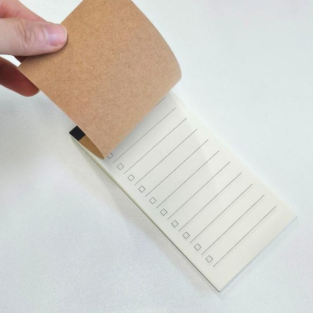 미니 메모지 크라프트 노트 수첩 체크리스트 업무 줄