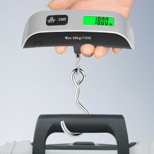 케리어 무게 여행용 휴대용 저울 손저울 무게측정기 수하물 50kg