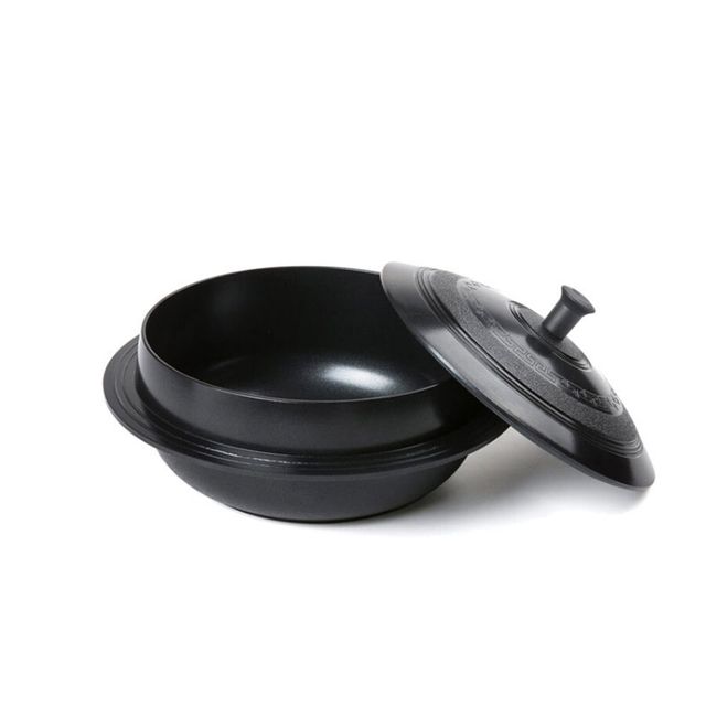 국내산 키친아트 인덕션겸용 세라믹코팅 가마솥 20cm
