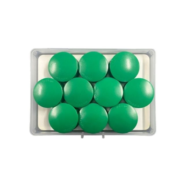 마그피아 초강력 칼라원형자석홀더 대 녹색 MFMH-32-20 (32mm 20개입)