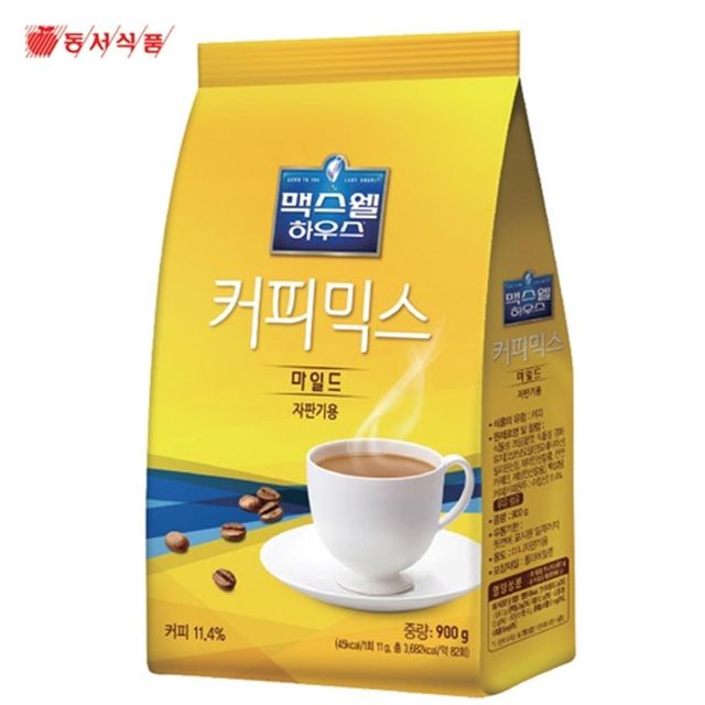 맥스웰하우스 자판기용 900g 커피 믹스 마일드