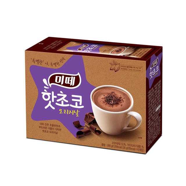 미떼 핫초코 오리지날 120T(10Tx12개) 코코아 초콜릿