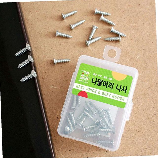 나사못 30p 나팔머리 나사(15mm) 카센타납품용 쇼핑