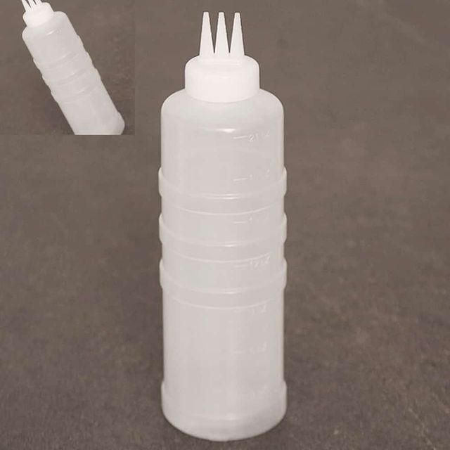 잘라쓰는 푸드 3구 소스병 특대 700ml 케찹병 3구소스통 3구소스통뚜껑 3구소스통700