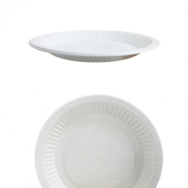 위생접시 일회용품 200mm 중 50개