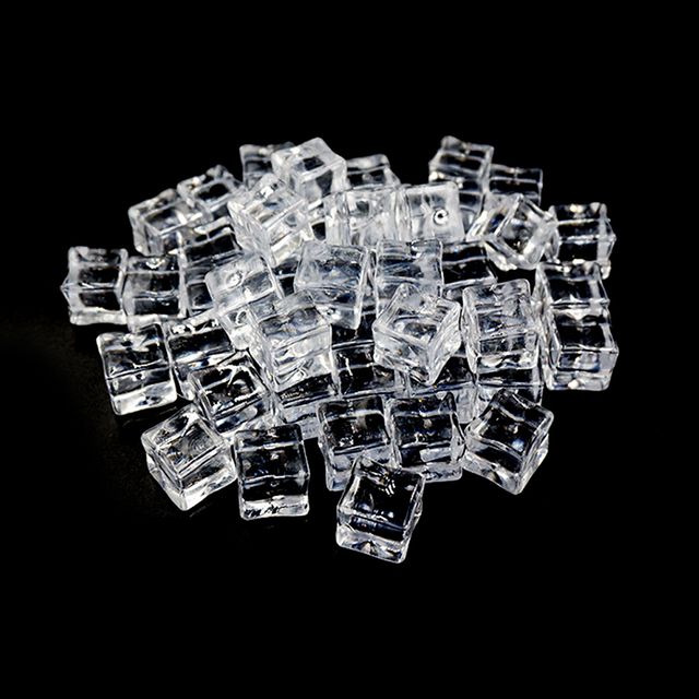 인조 얼음모형 20mm 50개입 아크릴얼음 장식얼음 얼음