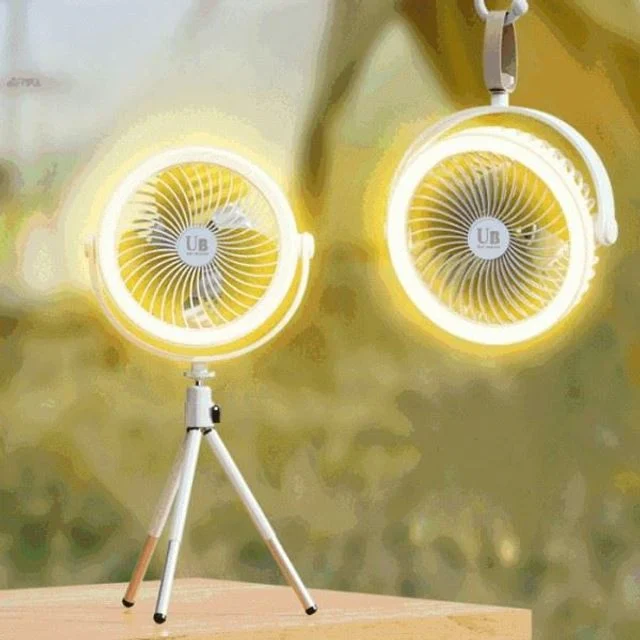 캠핑 타프팬 삼각대 선풍기 LED 조명 써큘레이터 GWM