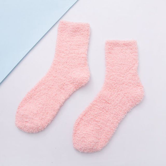 겨울양말 수면양말 수족 보온 기모 임산부 극세사 여성 방