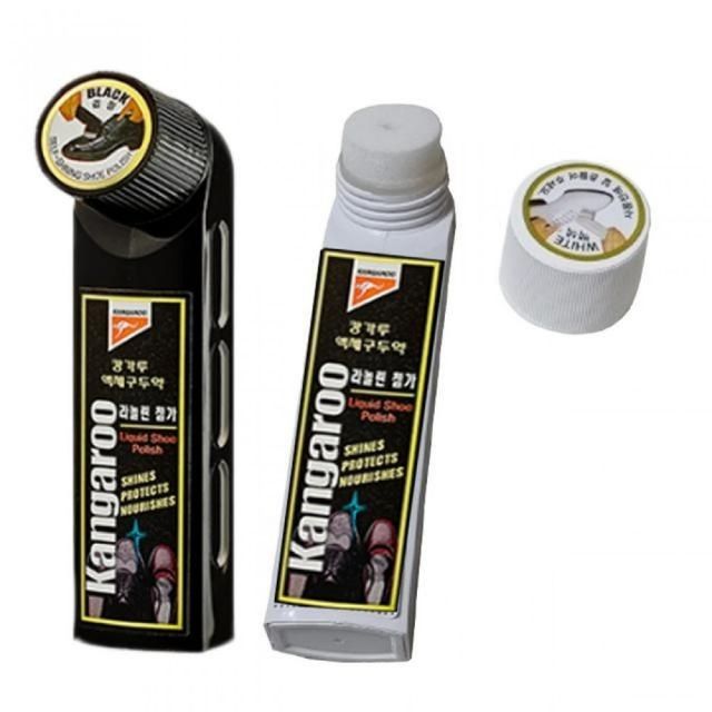 50ml 구두약 스펀지 직장인 신발관리 슈케어 코팅