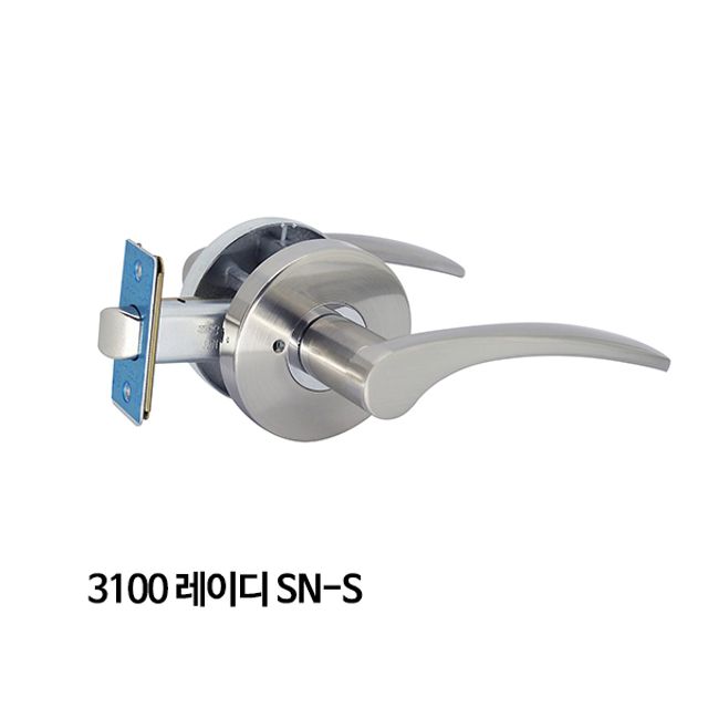 현대디엘 문고리 목문레버 욕실용 3100 레이디 SN-S